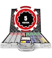 Amazon | HEITOK ポーカーチップ 500枚 11.5g ポーカーセット
